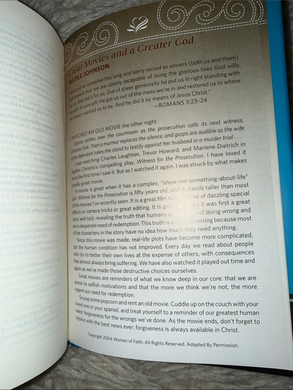 Women of Faith the message devotions book